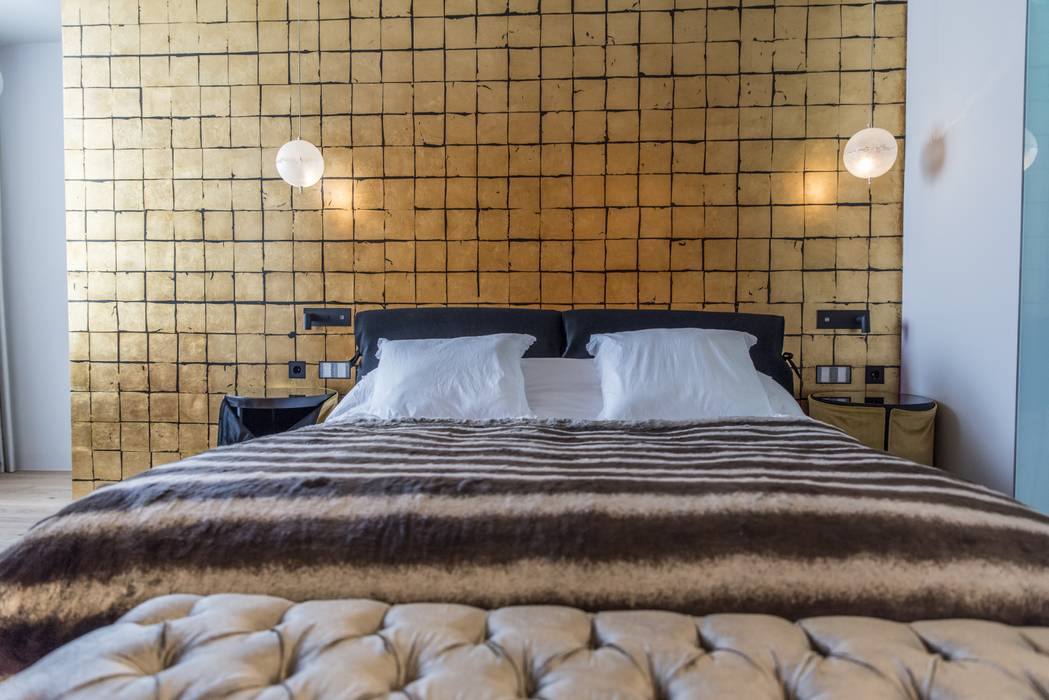 Diseño de interior y reforma en la Eixample de Barcelona, Goian Goian Modern style bedroom