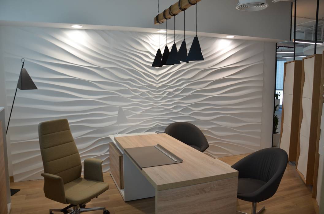 3d Wandverkleidung Aus Gips Modell Illusion Moderne Wande Boden Von Loft Design System Deutschland Wandpaneele Aus Bayern Modern Homify