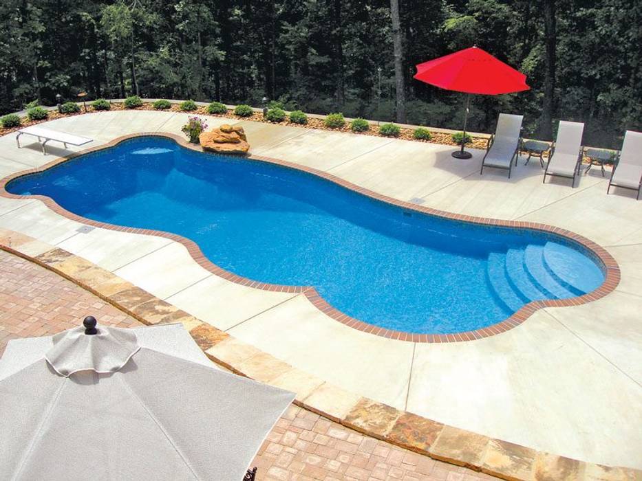 FRP Swimming Pool Scube Creations Tropical style pool