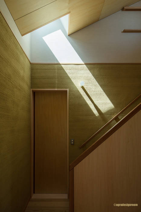 灯の家（とうのいえ）（La casa alumbrada), アグラ設計室一級建築士事務所 agra design room アグラ設計室一級建築士事務所 agra design room Stairs