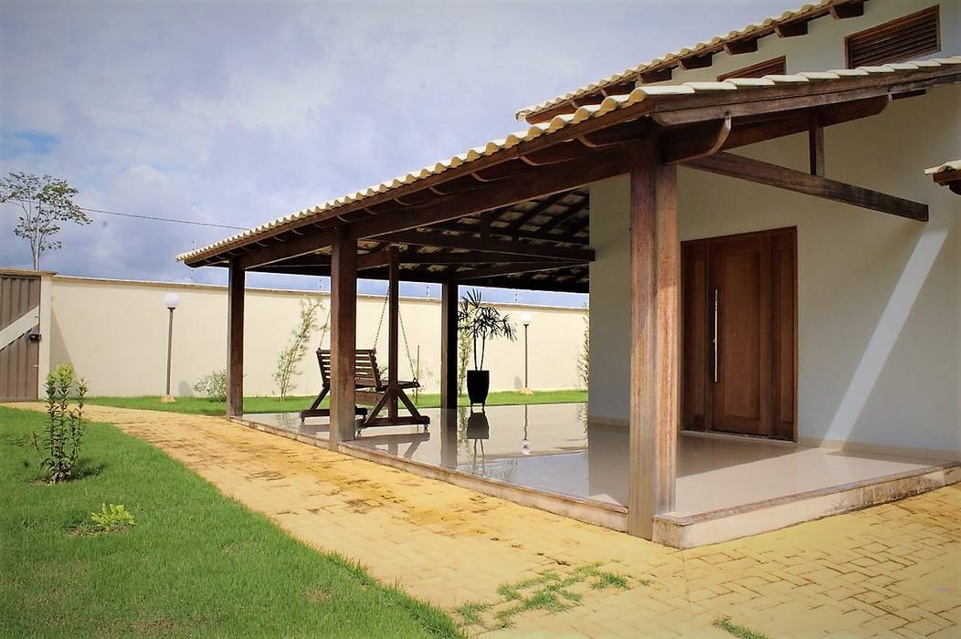 Casa Campo em Altamira, Ativo Arquitetura e Consultoria Ativo Arquitetura e Consultoria Country house Bricks