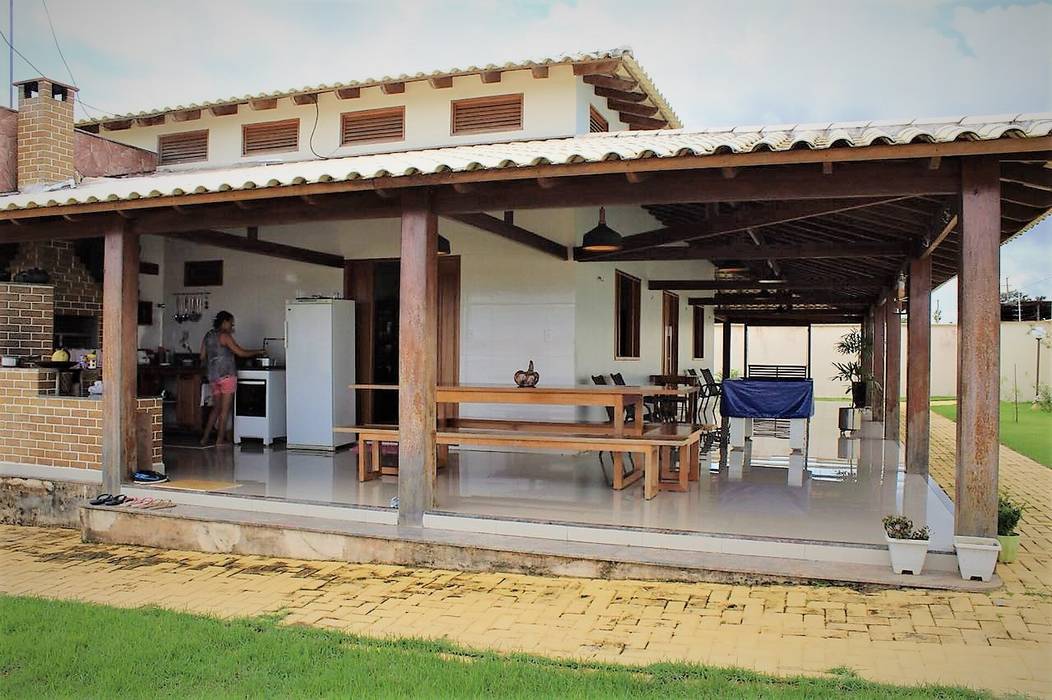 Casa Campo em Altamira, Ativo Arquitetura e Consultoria Ativo Arquitetura e Consultoria Casas de campo Ladrillos