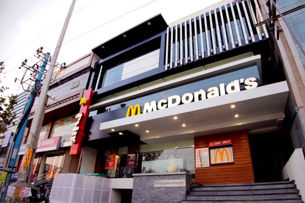 Mac Donald's Building, D'insignia Arcitects D'insignia Arcitects Commercial spaces Commercial Spaces