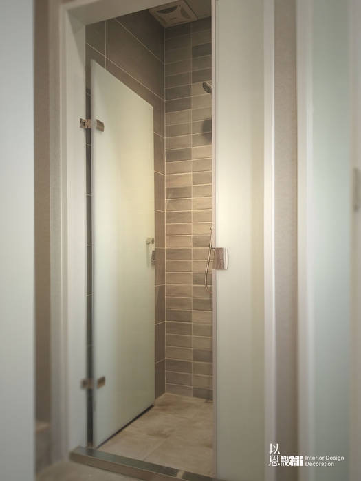 淋浴區 以恩室內裝修設計工程有限公司 Modern bathroom