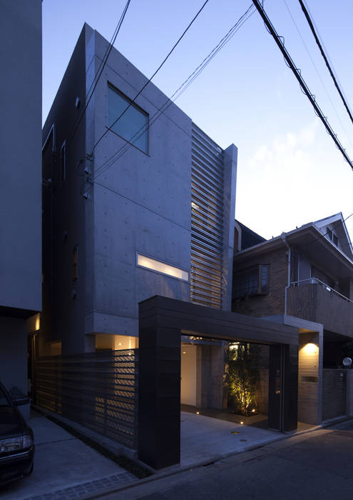 松原の家, Ｕ建築設計室 Ｕ建築設計室 Modern houses Reinforced concrete