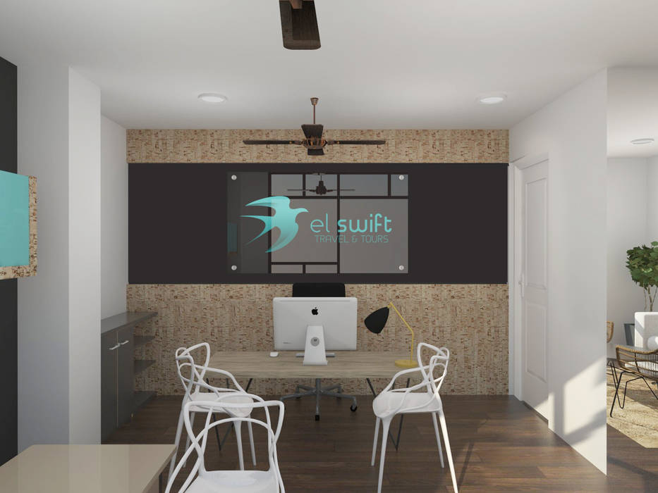 Small Office, KONCEPTO INTERIOR DESIGN STUDIO KONCEPTO INTERIOR DESIGN STUDIO Espacios comerciales Oficinas y Tiendas