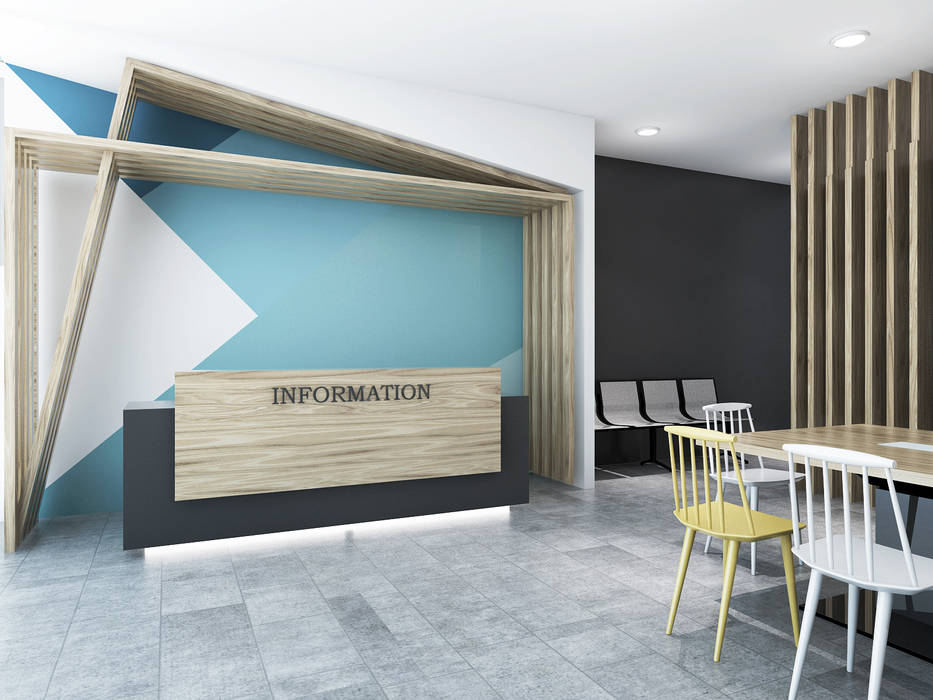 Clinic Office, KONCEPTO INTERIOR DESIGN STUDIO KONCEPTO INTERIOR DESIGN STUDIO