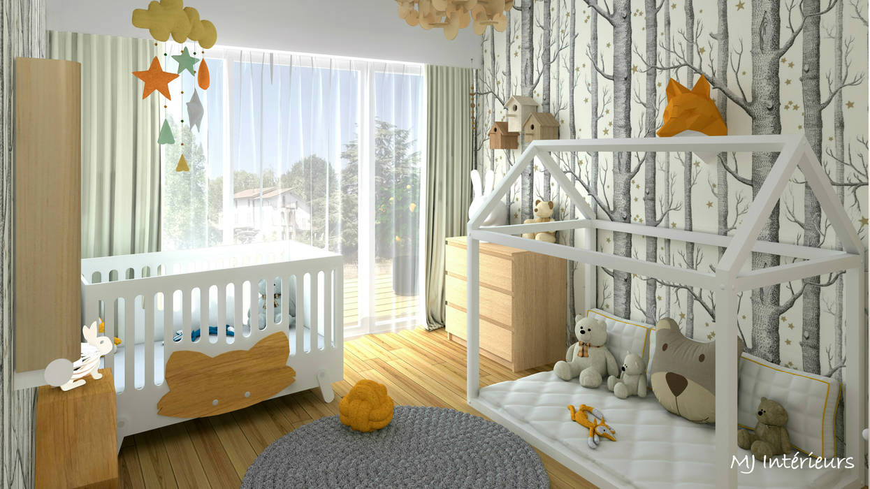 Pour un petit Robin (des bois), MJ Intérieurs MJ Intérieurs Baby room لکڑی Wood effect