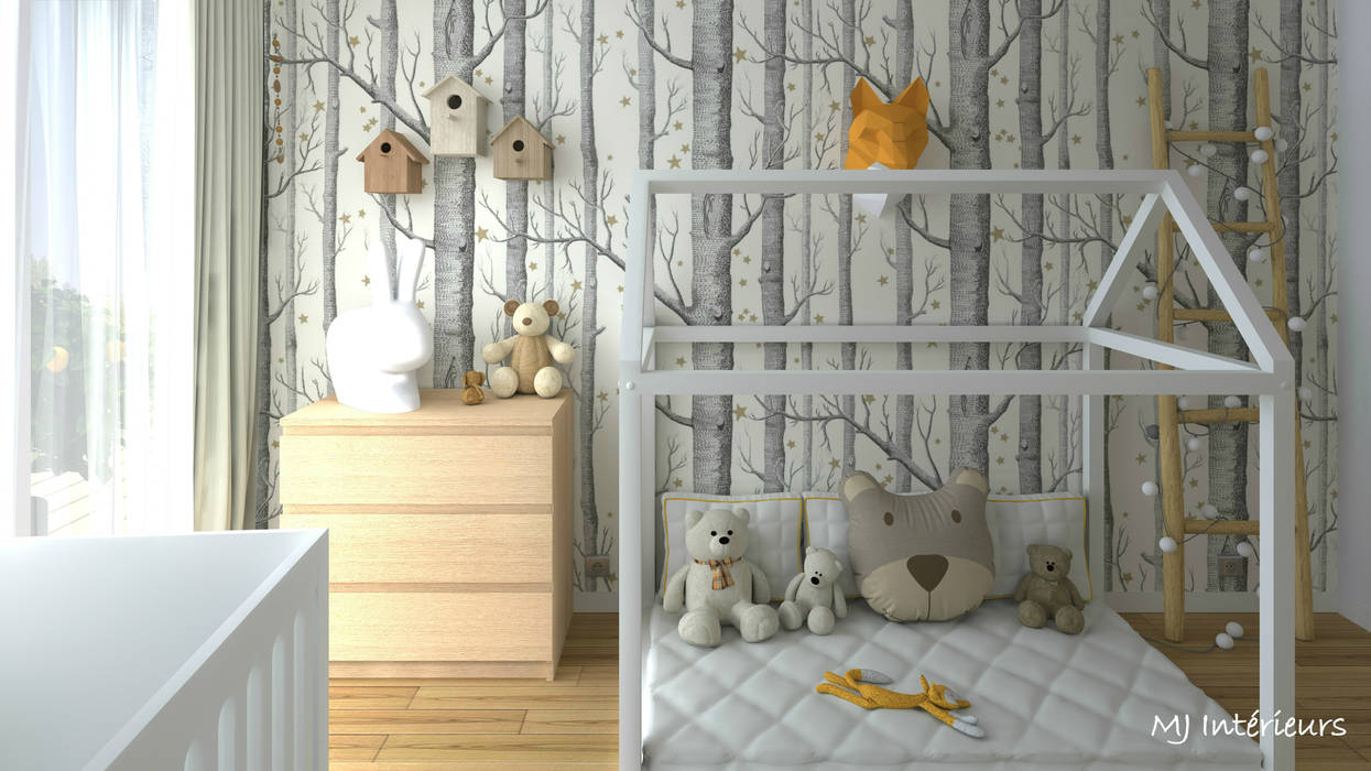 Pour un petit Robin (des bois), MJ Intérieurs MJ Intérieurs Baby room Wood Wood effect