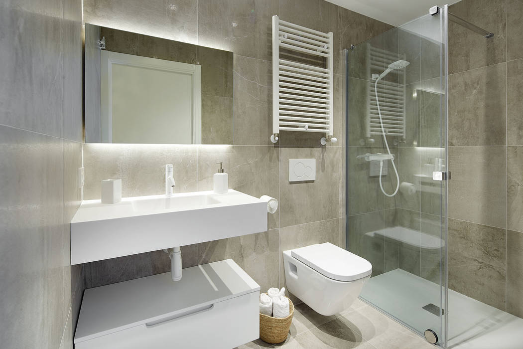 Apartamento Riberas, ILIA ESTUDIO ILIA ESTUDIO Scandinavian style bathroom