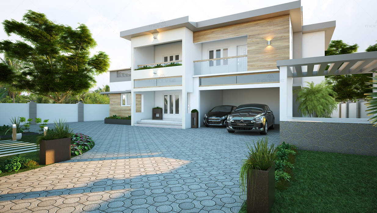 Home Automation, Monnaie Interiors Pvt Ltd Monnaie Interiors Pvt Ltd Country house Plant,Property,Building,Car,Tire,Sky,Automotive tire,Land lot,Flowerpot,Tree