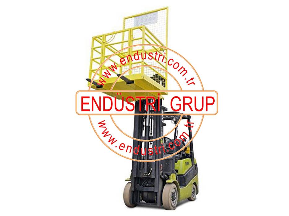 ENDÜSTRİ GRUP - Forklift Personel Adam Taşıma ilkyardım Sepeti ENDÜSTRİ GRUP forklift sepeti