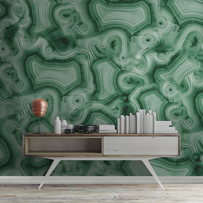 Green Nature , House Frame Wallpaper & Fabrics House Frame Wallpaper & Fabrics Espacios comerciales Oficinas y tiendas