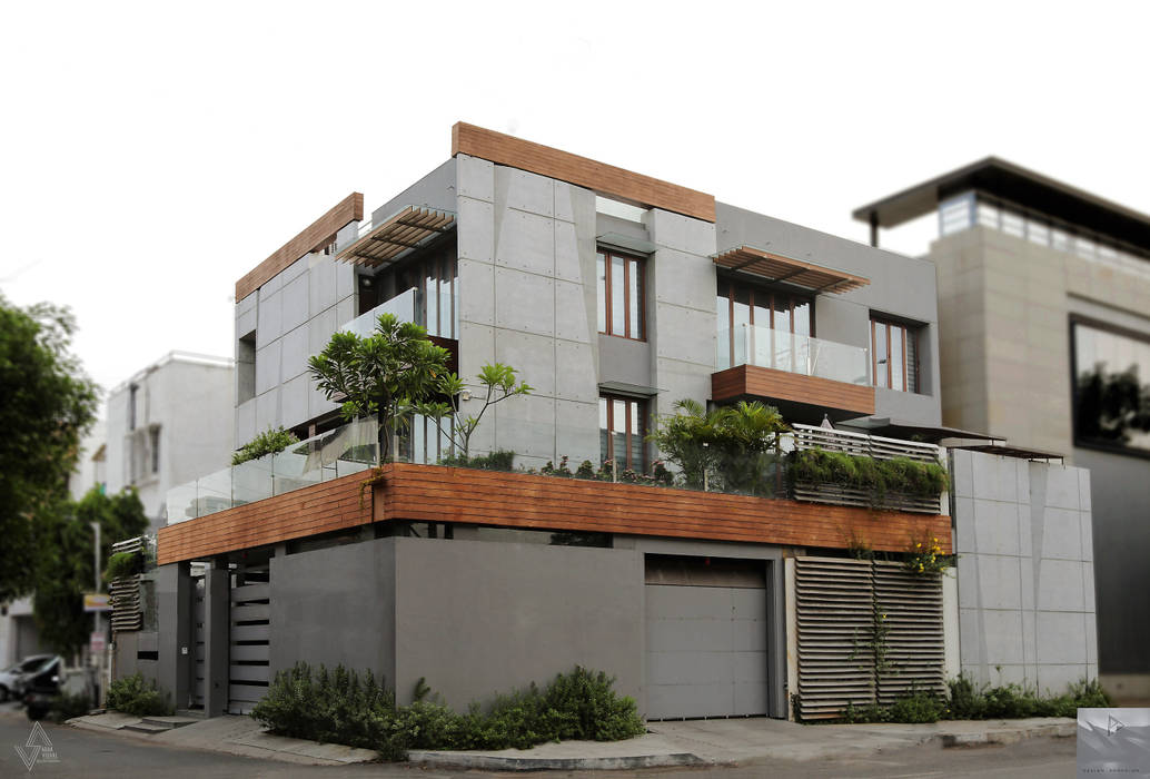 homify Bungalows Concrete