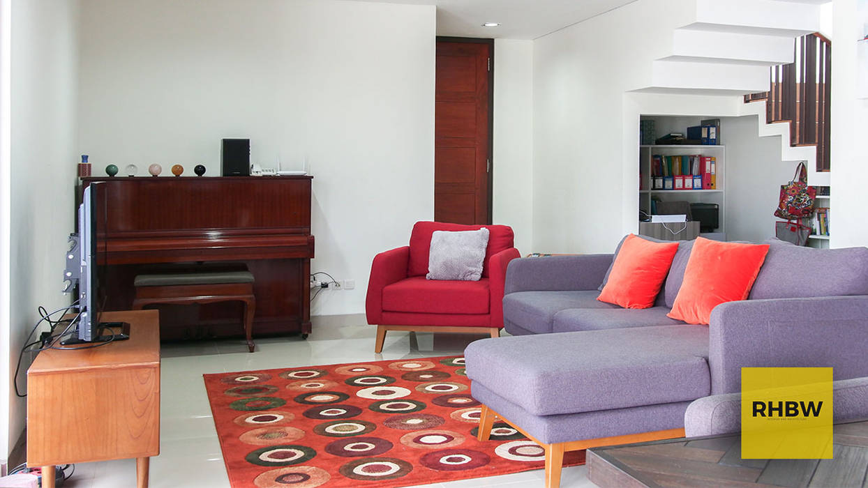 Rumah Bukit Ligar - Bandung , RHBW RHBW Living room