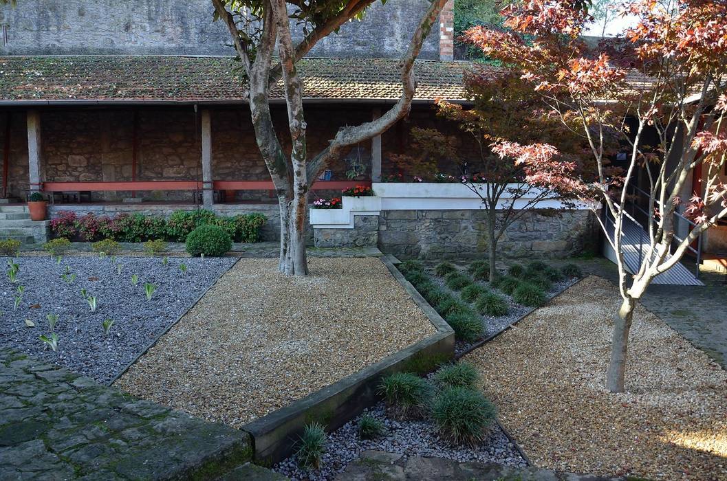 Jardim das instalações da Niepoort em Vila Nova de Gaia Labirinto - jardins Jardins asiáticos