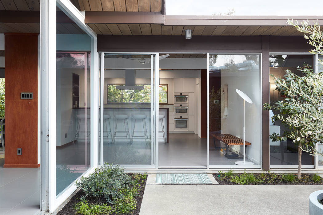 Burlingame Eichler Remodel Klopf Architecture Klopf Architecture Modern houses