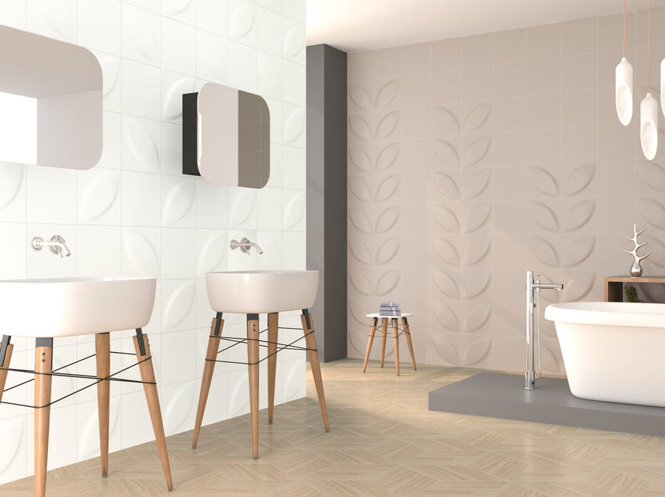 SHAPES COLLECTION by Dune, DUNE CERAMICA DUNE CERAMICA Minimalist style bathroom
