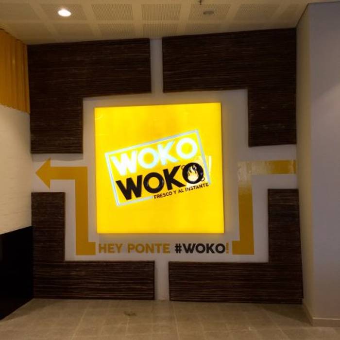 Woko Woko Diseñador Paul Soto Espacios comerciales Aluminio/Cinc Locales gastronómicos