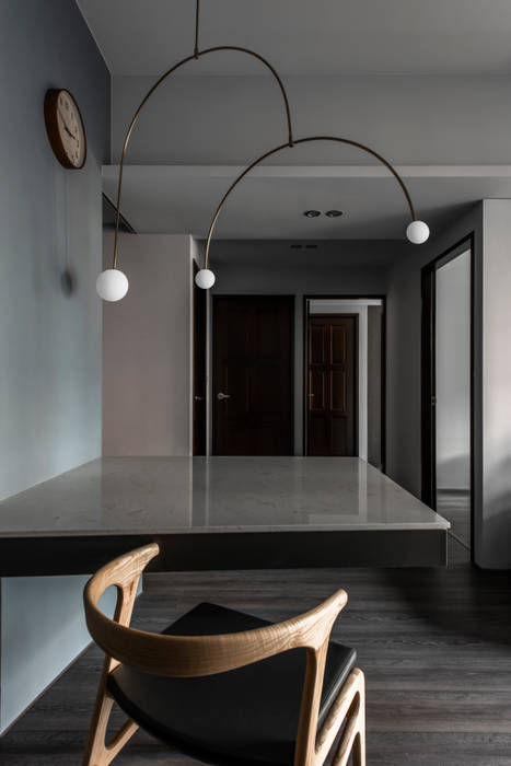Dining area / Rooms 湜湜空間設計 餐廳 大理石