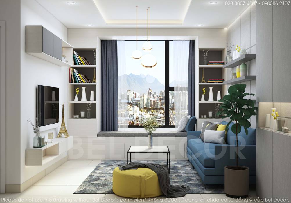 HO1808 Modern Apartment Interior Design/ Bel Decor, Bel Decor Bel Decor