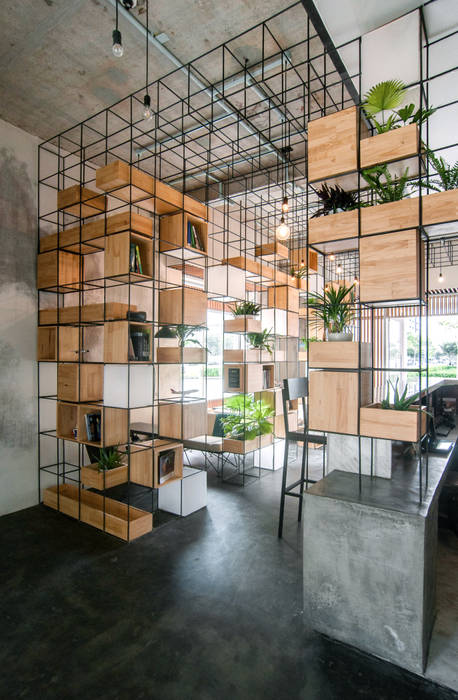 AQUARIUS Coffee & Booking Office, AD+: nhiệt đới by AD+, Nhiệt đới