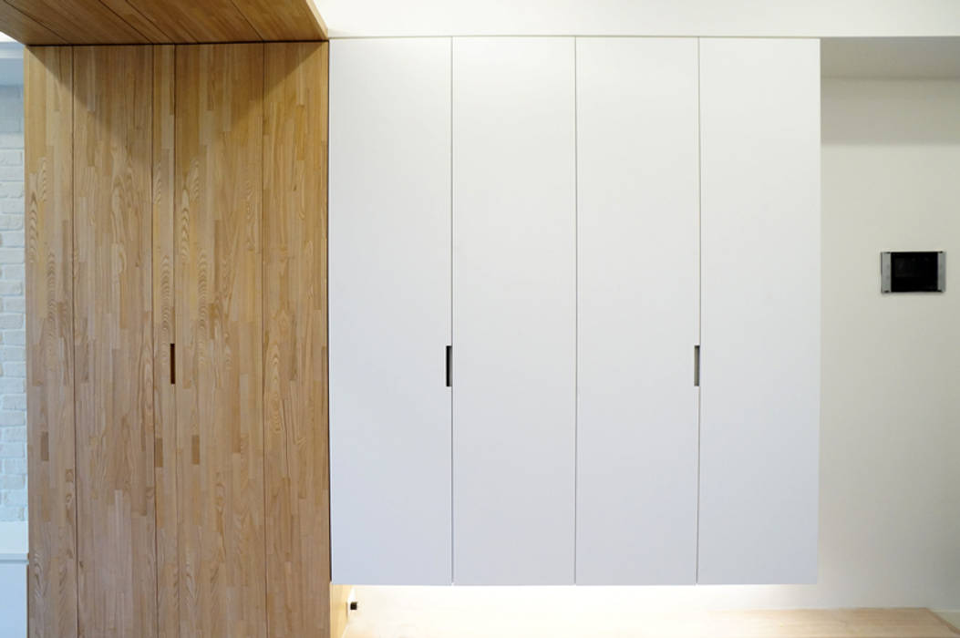 客廳/玄關, ISQ 質の木系統家具 ISQ 質の木系統家具 现代客厅設計點子、靈感 & 圖片