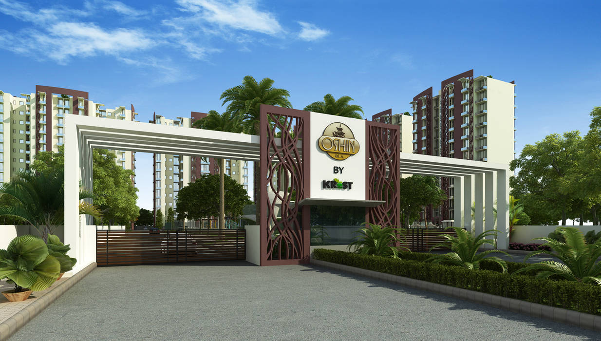 apartments entry gate Form & Function Commercial spaces Hotels