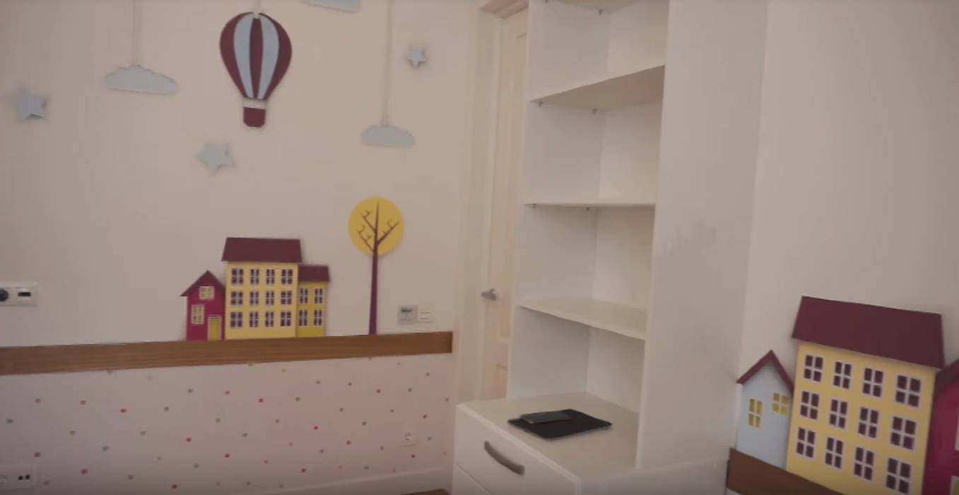 Детская в доме в эко-стиле, "Комфорт Дизайн" 'Комфорт Дизайн' ห้องนอนเด็ก ไม้ Wood effect