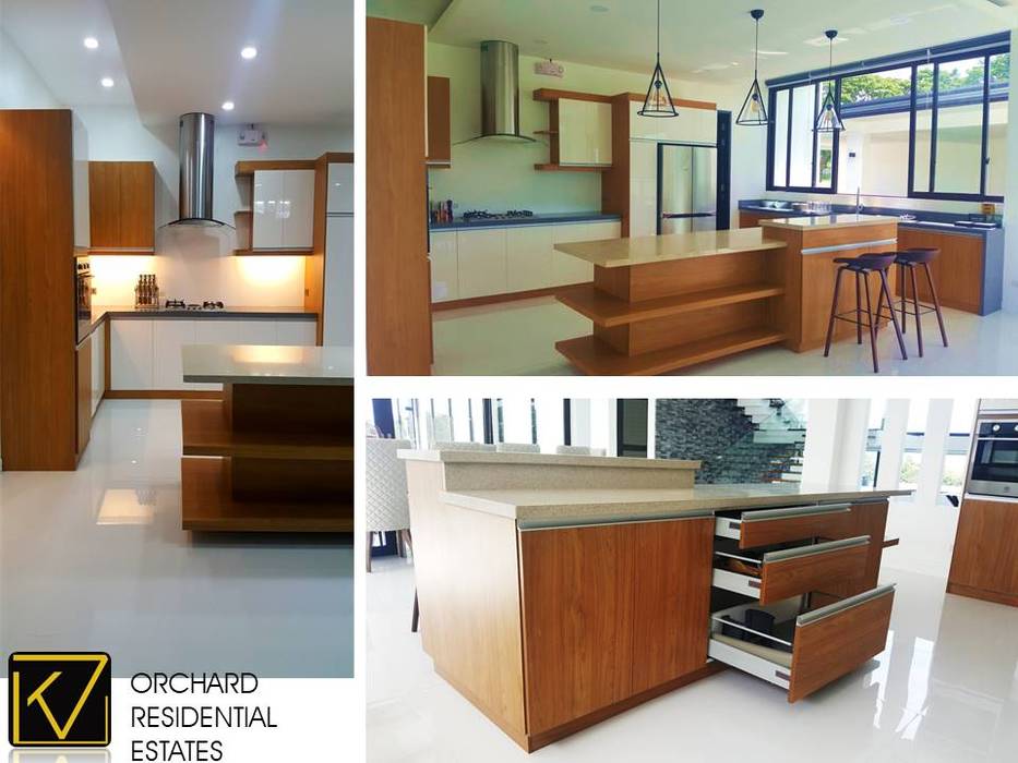 Modern Modular Kitchen, Kat Interior and Design Kat Interior and Design Kitchen