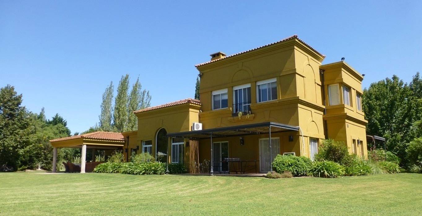 Diseño y Construcción de casa en Altos de Pilar por Estudio Dillon Terzaghi Arquitectura, Estudio Dillon Terzaghi Arquitectura - Pilar Estudio Dillon Terzaghi Arquitectura - Pilar Single family home Bricks