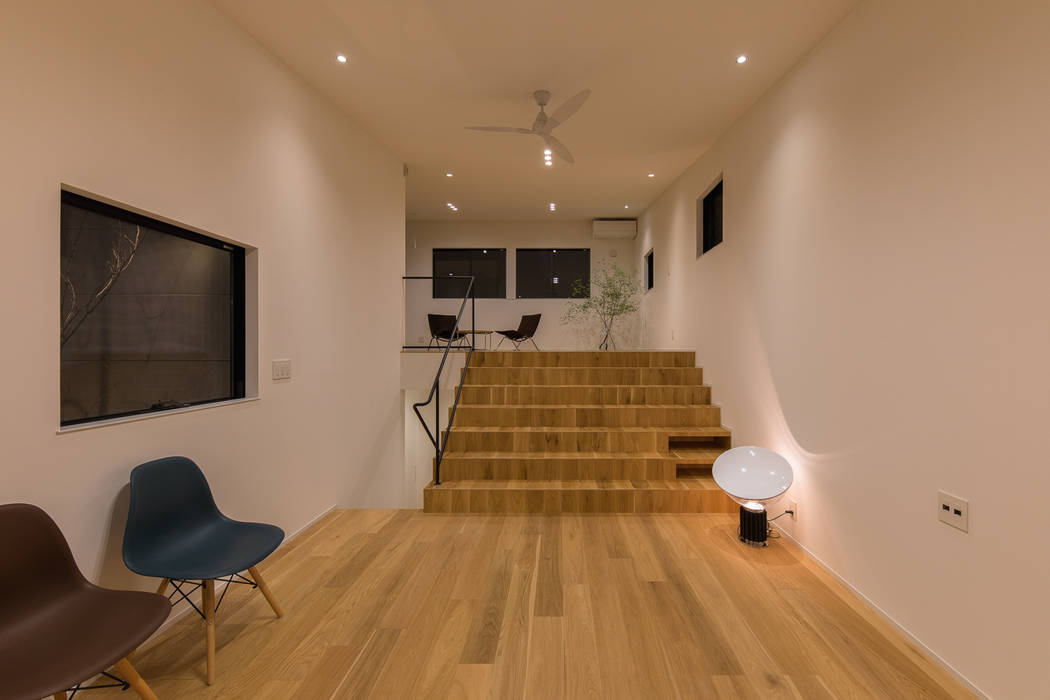 気持ちのいい家, TKD-ARCHITECT TKD-ARCHITECT Living room Wood Wood effect