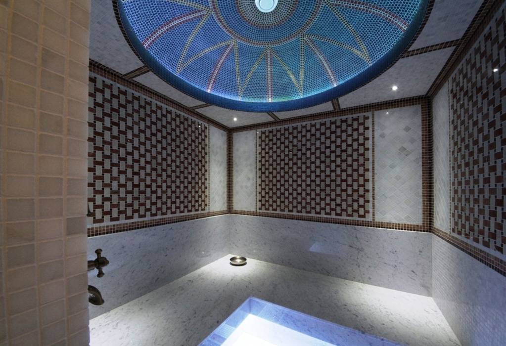 Casa de vacaciones y Spa en estilo japonés, Studio B&L Studio B&L Steam Bath Marble