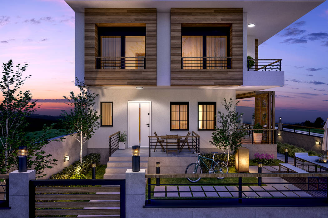 Villa Eylül, yücel partners yücel partners Müstakil ev