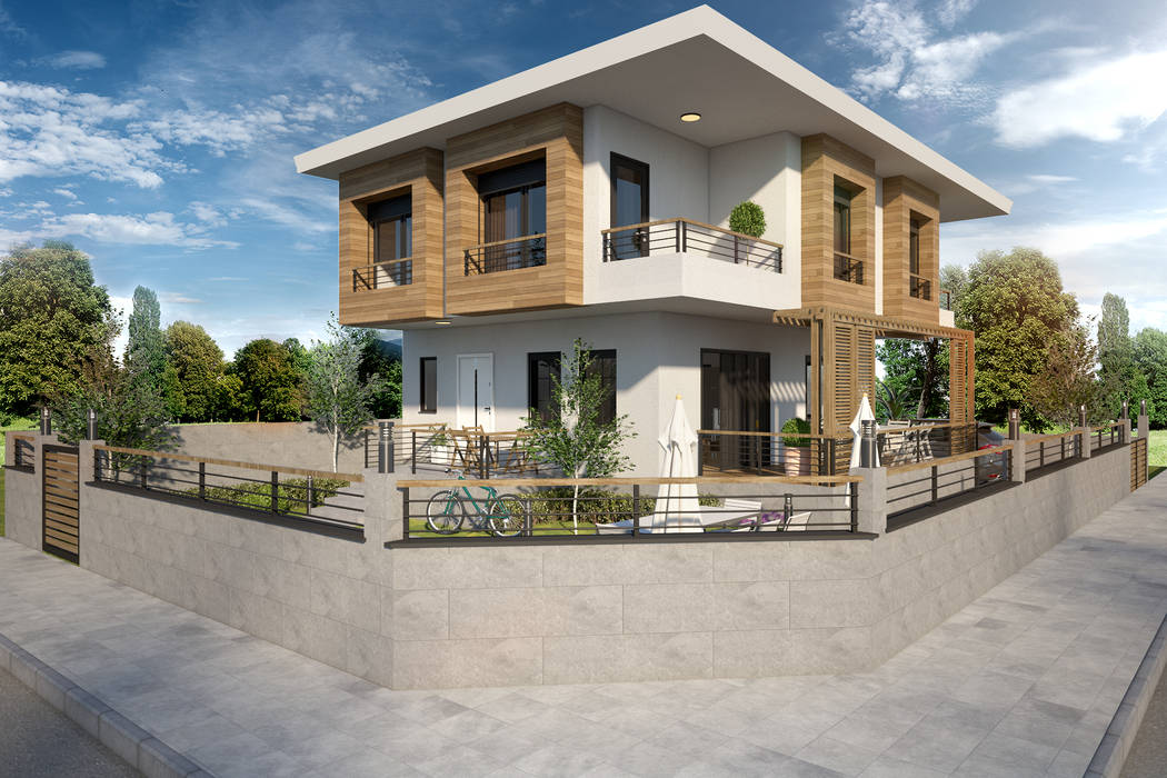 Villa Eylül, yücel partners yücel partners Müstakil ev