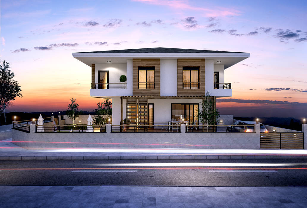 Villa Eylül, yücel partners yücel partners Müstakil ev