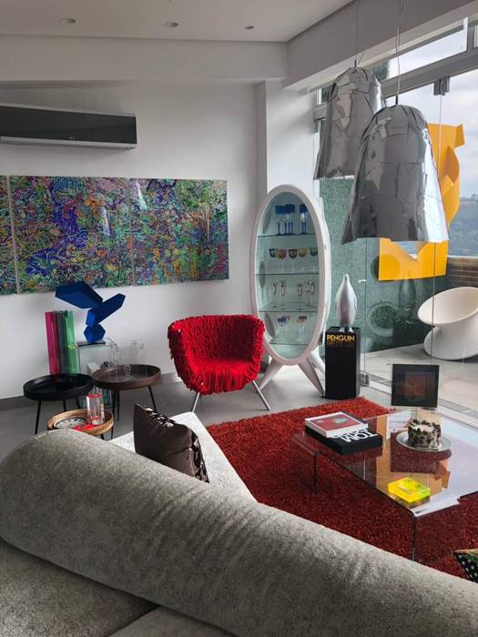 Apartamento en Campo Alegre, THE muebles THE muebles Casas de estilo ecléctico Accesorios y decoración