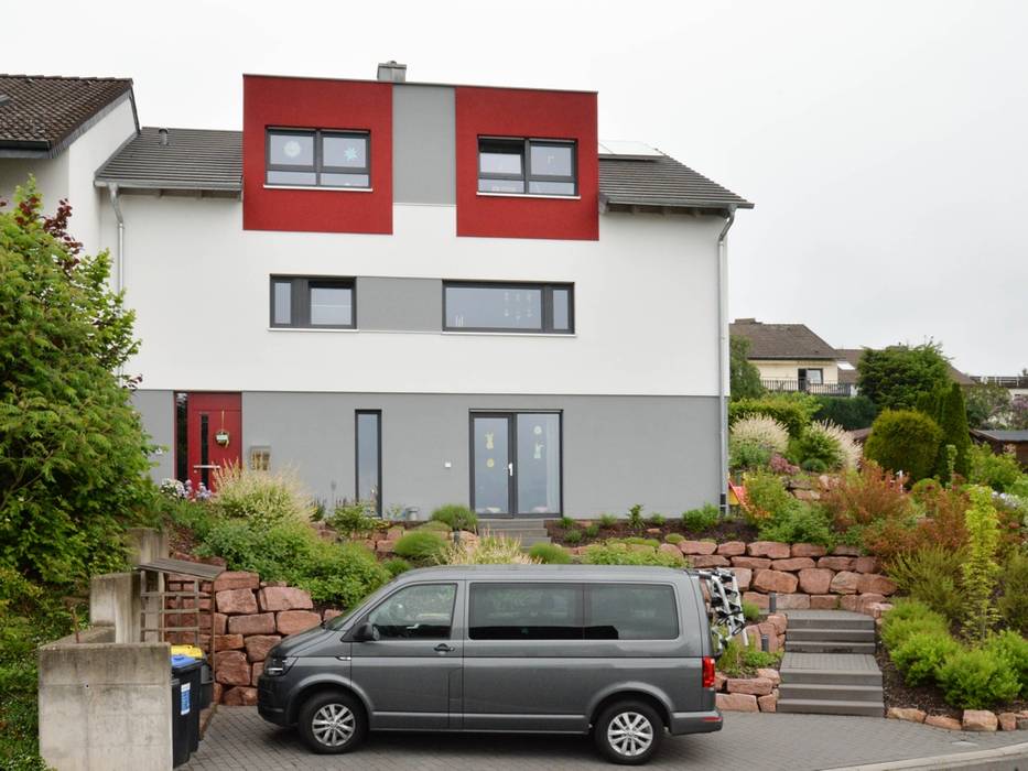 Haus Am Hang Holzhaus Von Herrmann Massivholzhaus Gmbh Homify Haus Am Hang Holzhaus Von Herrmann Massivholzhaus Gmbh