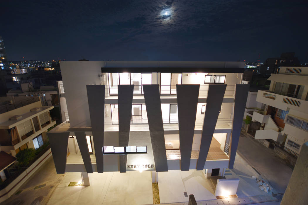 O-NAHA PJ.2018, Style Create Style Create Modern houses Reinforced concrete