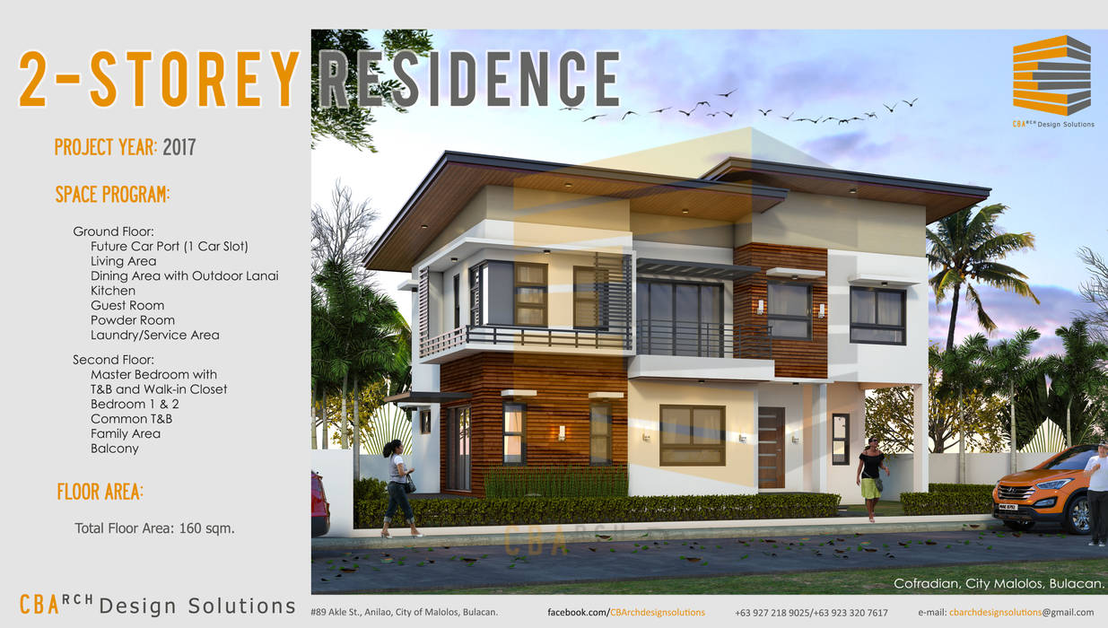 BALITE 2-STOREY HOUSE, CB.Arch Design Solutions CB.Arch Design Solutions
