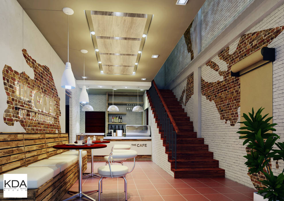 FdG Office+Cafe (3D Renders), KDA Design + Architecture KDA Design + Architecture