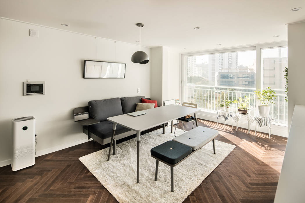 상암동 월드컵파크 2단지 25PY, 봄디자인 봄디자인 Modern Living Room