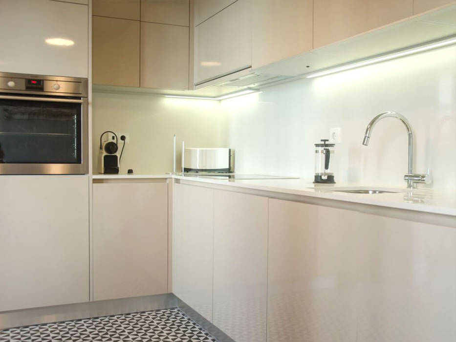 Espaço funcional Padimat Design+Technic Cozinhas modernas padimat,water evolution,cozinhas,torneiras,Pias e torneiras