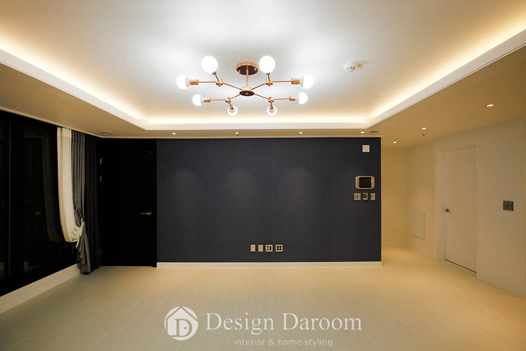 수유 두산위브 아파트 34py 거실 Design Daroom 디자인다룸 모던스타일 거실