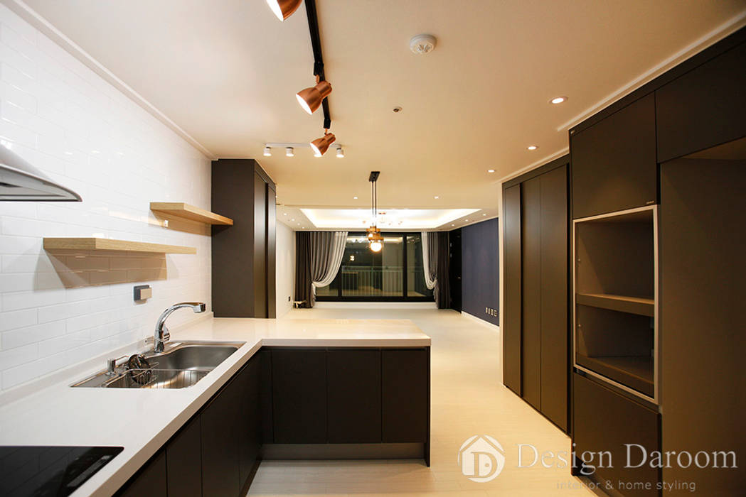 수유 두산위브 아파트 34py, Design Daroom 디자인다룸 Design Daroom 디자인다룸 Toiture