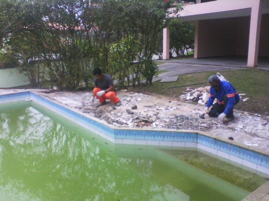 Construção e reformas de piscinas e artes plásticas, CHA CHA Piletas de jardín