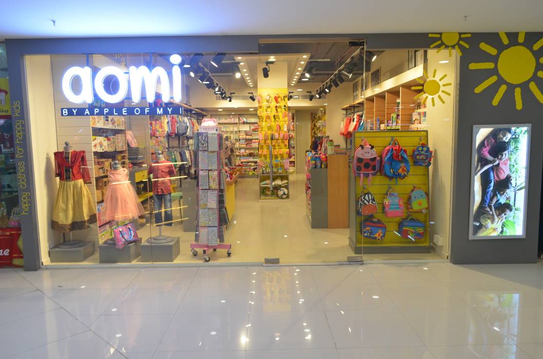 Kids Apparel Store, Vdezin Interiors Vdezin Interiors Commercial spaces Shopping Centres