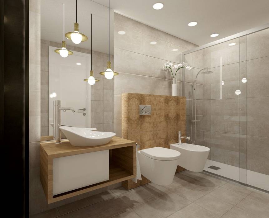 homify Salle de bain moderne