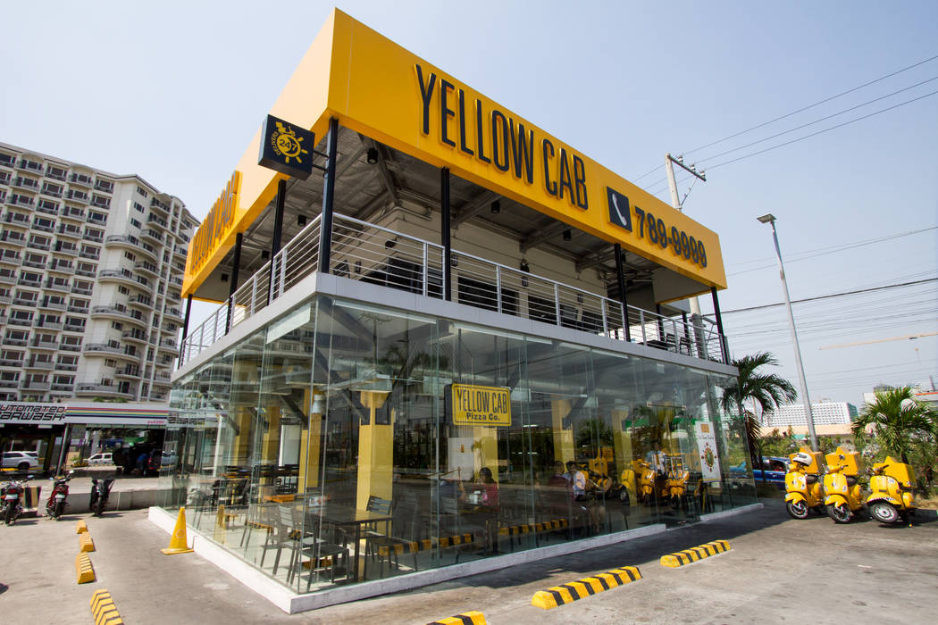 Yellow Cab Macapagal Avenue Cham - Candelaria Inc. Commercial spaces pizza,restaurant,design,industrial,interiors,architecture,Commercial Spaces