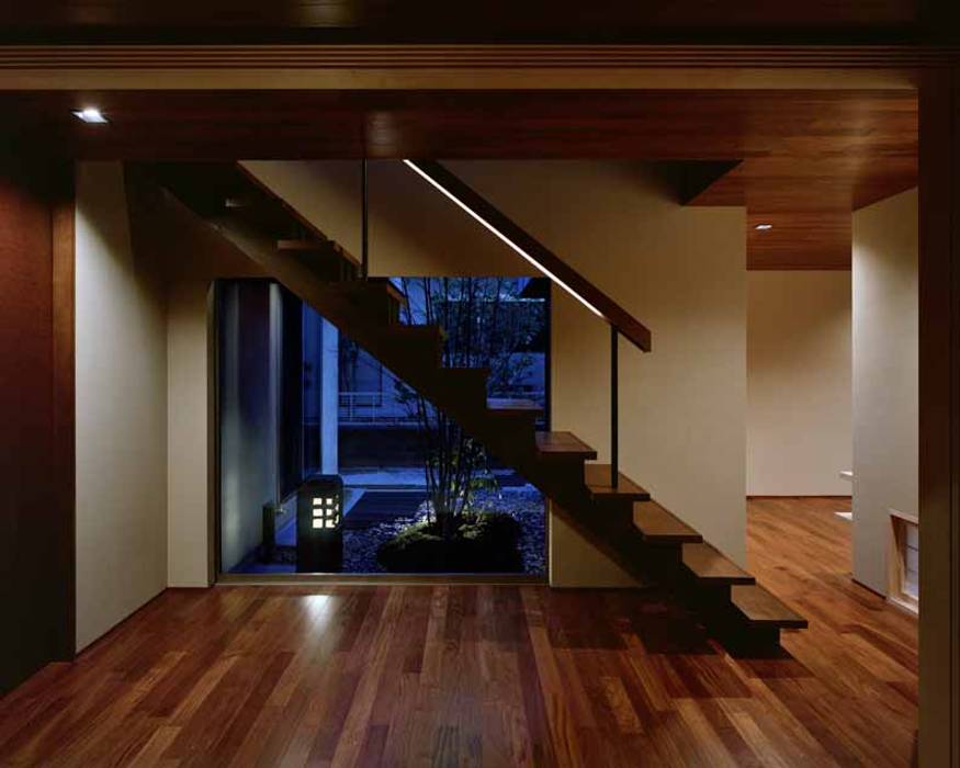 U2-house「地平線の家」, Architect Show Co.,Ltd Architect Show Co.,Ltd Escaleras